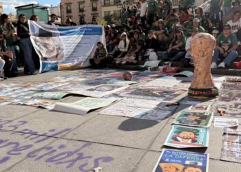 Guadalajara protesters accuse Hyundai of using World Cup to hide ‘dirty supply chain’