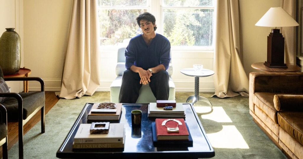 He turned his one-bedroom West Hollywood apartment into an entertainer’s paradise