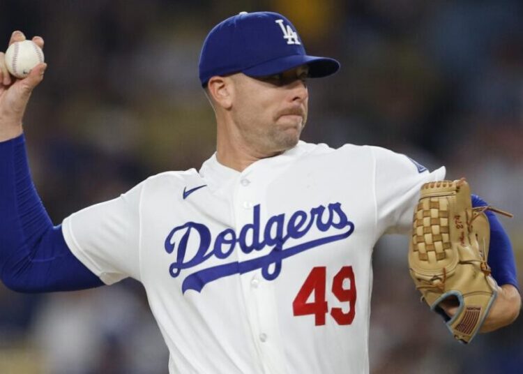 Dodgers place reliever Blake Treinen on the injured list