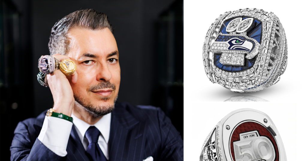 Meet the Beverly Hills jeweler who crafted the Seattle Seahawks’ Super Bowl ring