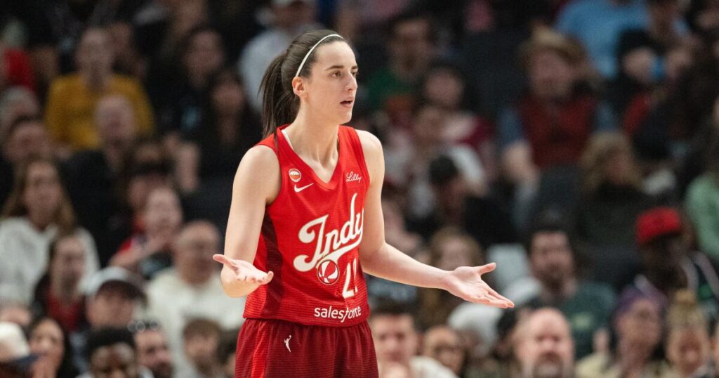 Caitlin Clark and Stephanie White dismiss ‘tense’ bench exchange: ‘It’s coaching … it’s not a story’