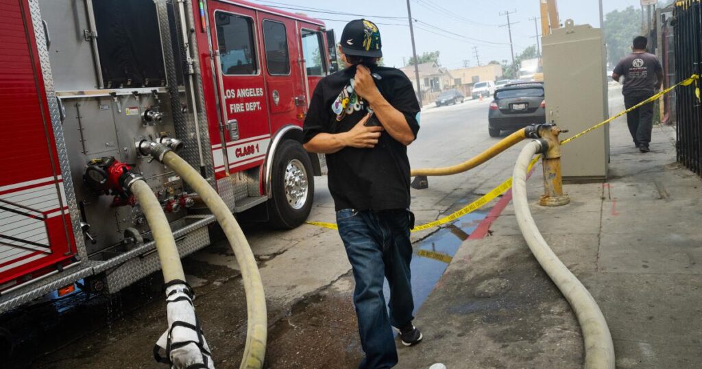 Another day of smoky air, nasty smells and many questions in parts of L.A.