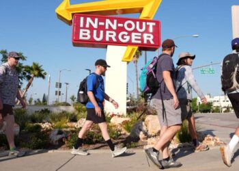 We walked 25 miles in 12 hours to Long Beach and actually enjoyed it
