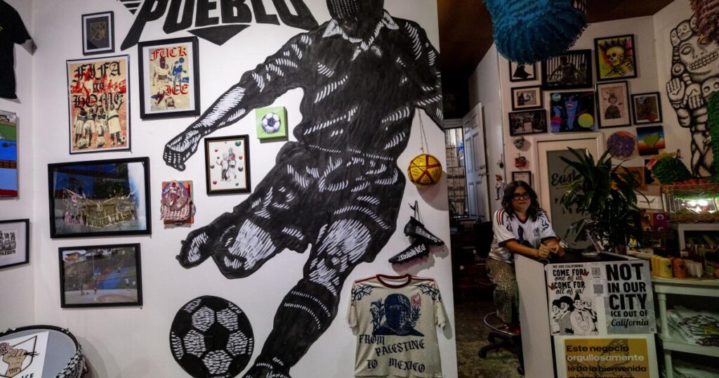Move over, FIFA: Boyle Heights exhibit brings community back to fútbol
