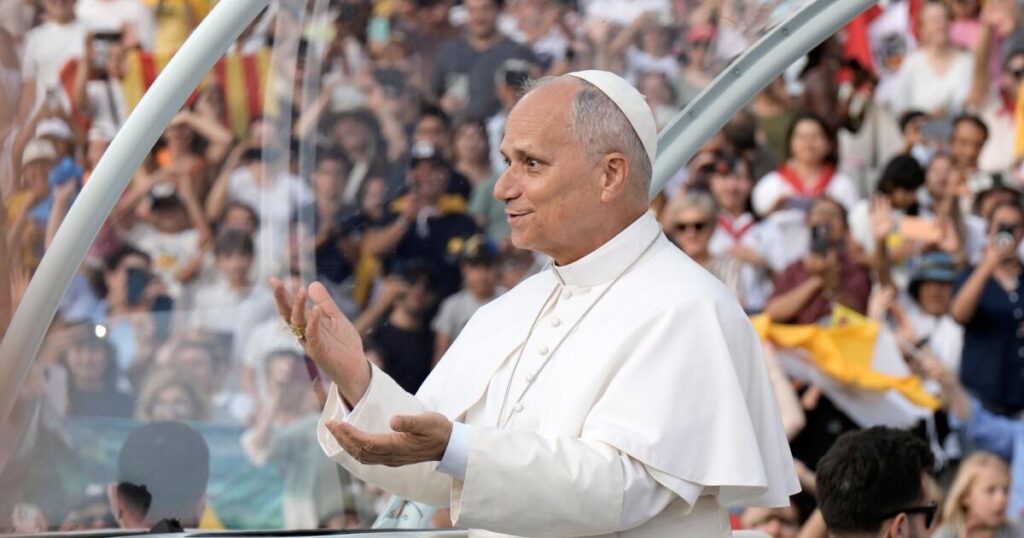 Pope’s youth rally in Spain gets raw, with frank discussion of depression and domestic violence
