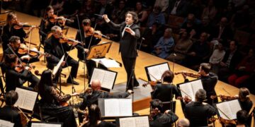 Dudamel’s Disney Hall send-off became more than a mere party
