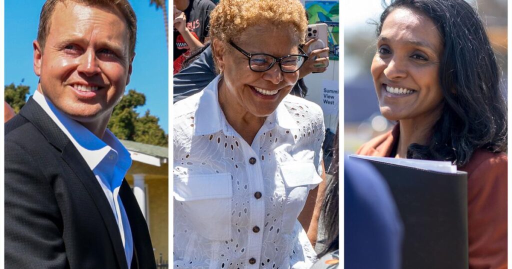 It’s a fight to the finish in L.A.’s wild mayoral primary