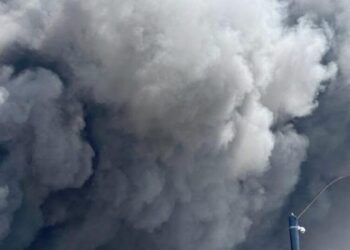 Immense fire engulfs million-square-foot California warehouse; smoke seen for miles