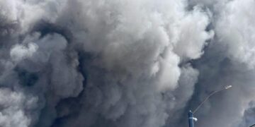 Immense fire engulfs million-square-foot California warehouse; smoke seen for miles