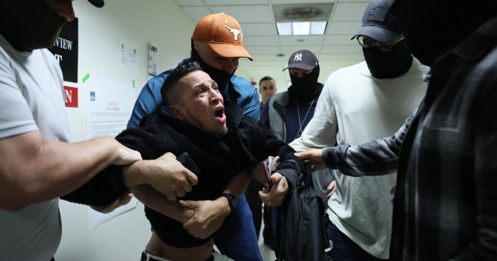 Federal judge bans ICE from arresting people in immigration courts