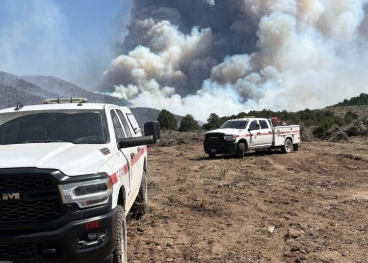 Heat, wind and drought conditions fuel wildfires in Utah and other Western states