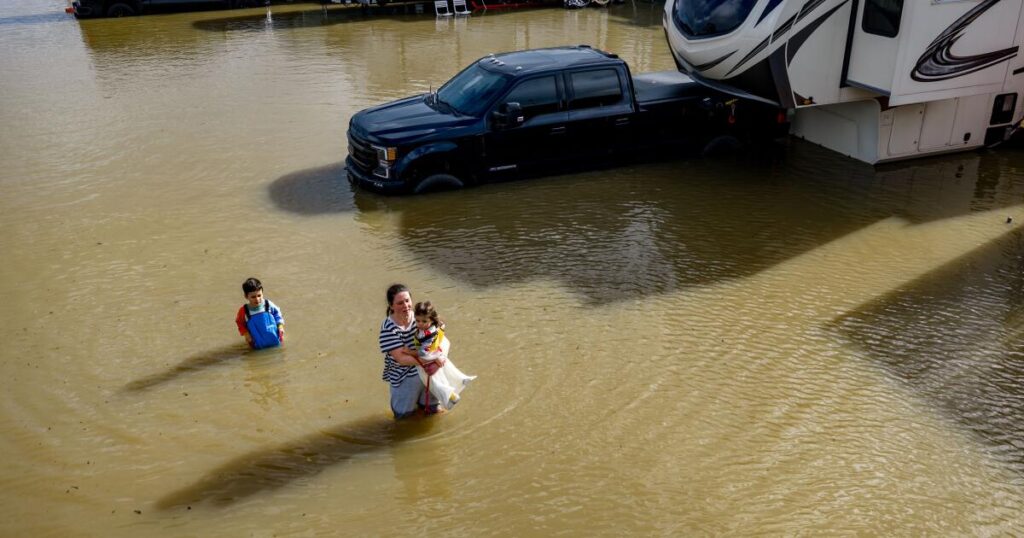 Climate change is making once-rare coastal floods more likely, study says