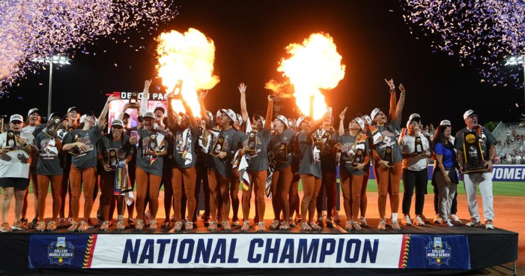Texas defeats Texas Tech to repeat as Women’s College World Series champions
