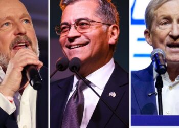 Hilton and Becerra lead California’s unsettled governor’s race; Steyer faces elimination