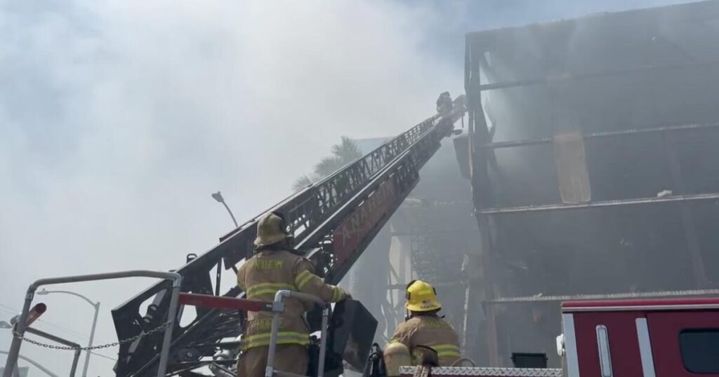 ‘This crisis is not over.’ Boyle Heights fire keeps  burning as officials warn of polluted air