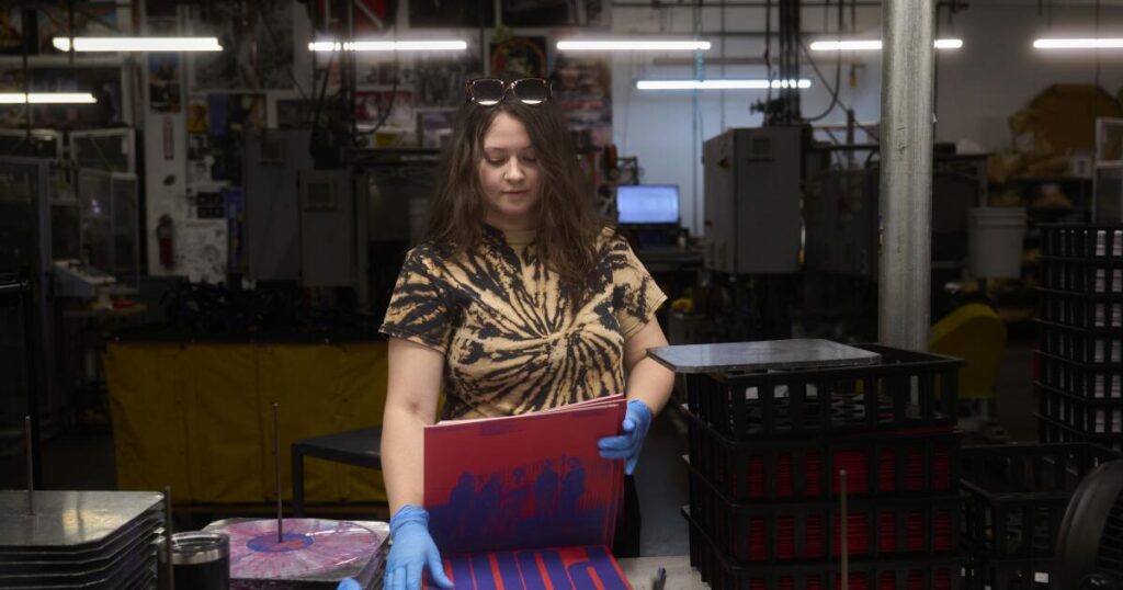 Vinyl records are back, but they’re polluting the planet. These labels are trying to help