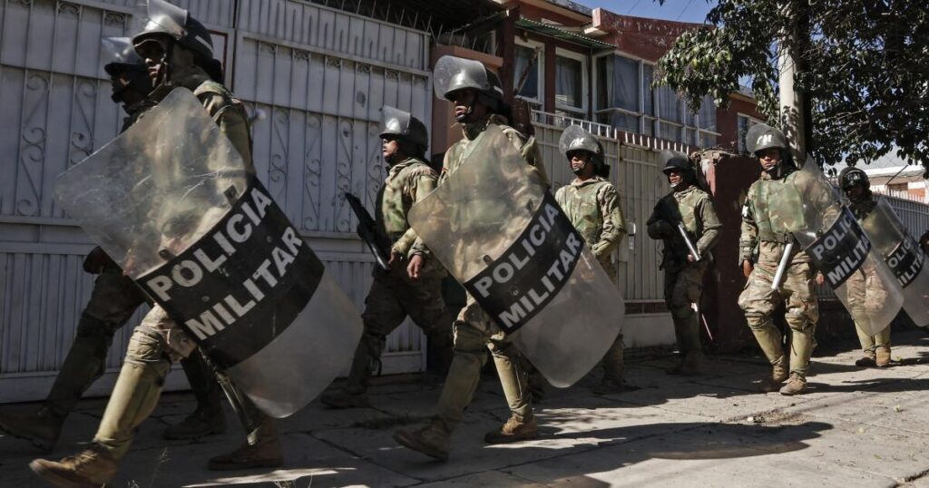 Bolivia’s president declares a state of emergency as road blockades choke supplies