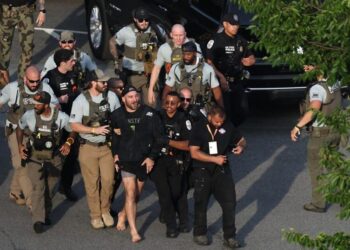 Sean Strickland escorted out of UFC event near White House. Police say his presence caused ‘disorder’
