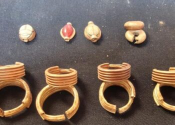 Egypt unveils a striking trove of ancient artifacts as the country tries to boost tourism industry