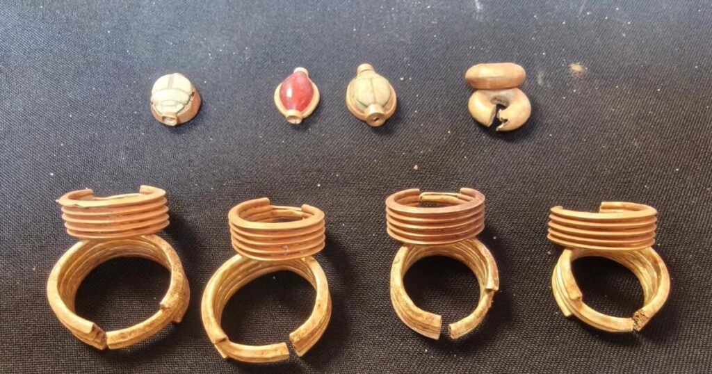 Egypt unveils a striking trove of ancient artifacts as the country tries to boost tourism industry