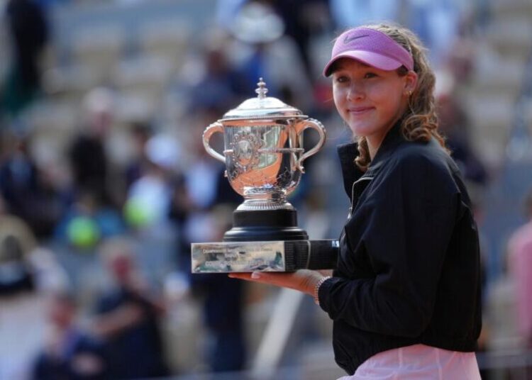 Teenager Mirra Andreeva wins French Open for first major victory