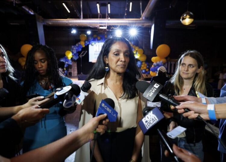 Nithya Raman chops Spencer Pratt’s lead in the battle to make the Nov. 3 mayoral runoff
