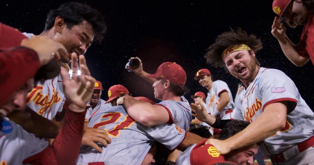 USC enjoys breakthrough super regional appearance, eager to keep train moving to CWS