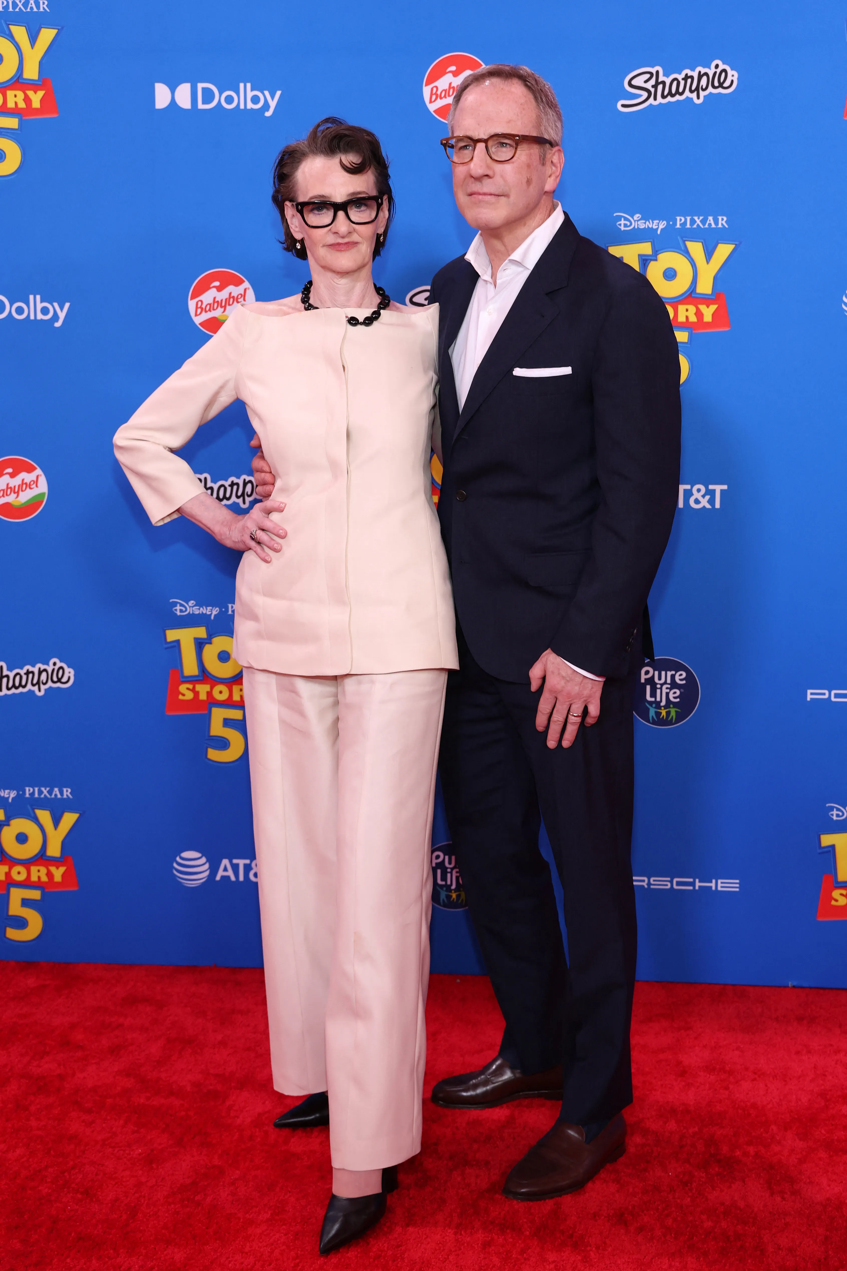 Actress Joan Cusack and her husband Richard Burke at the 