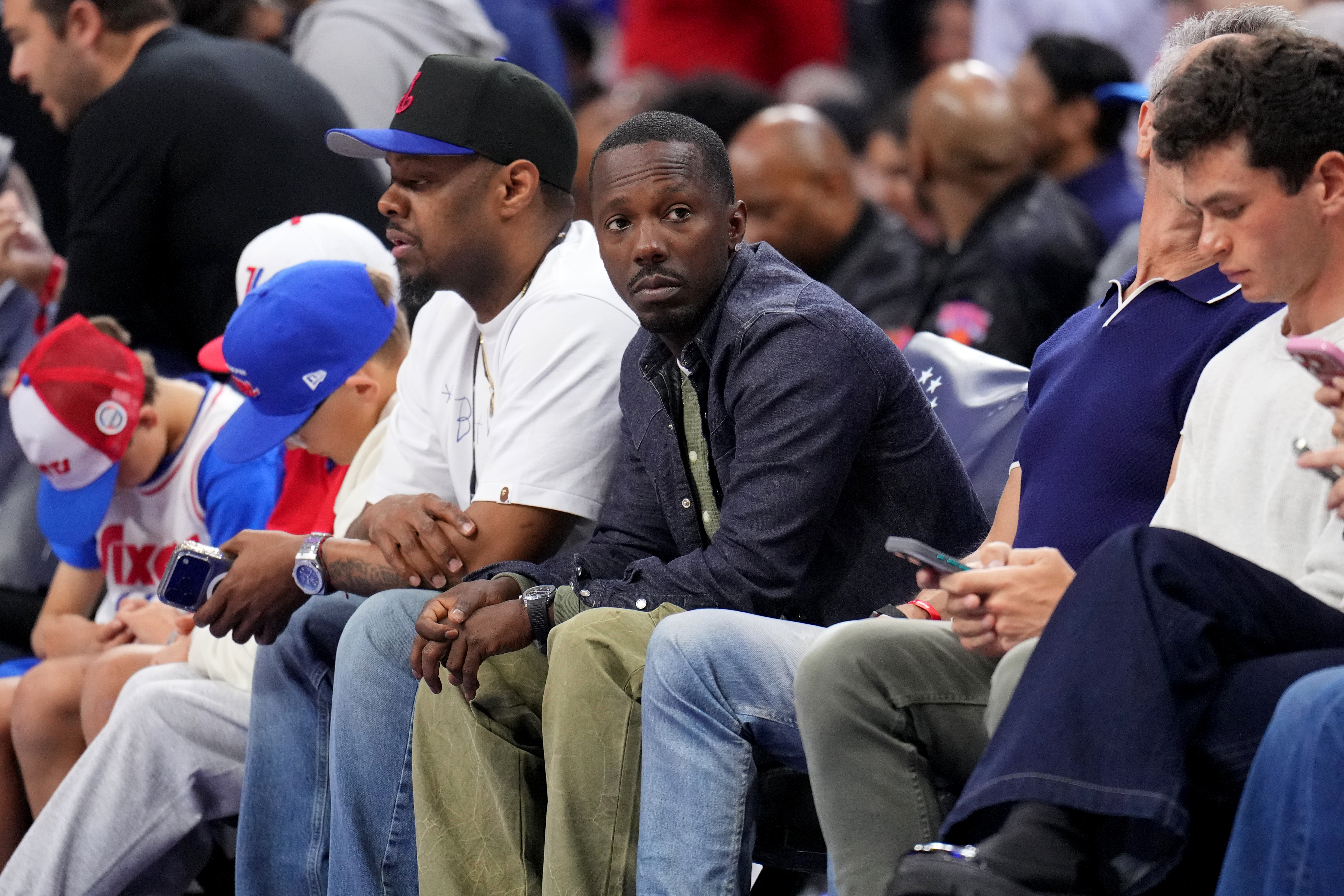 Rich Paul at an NBA Playoff game.