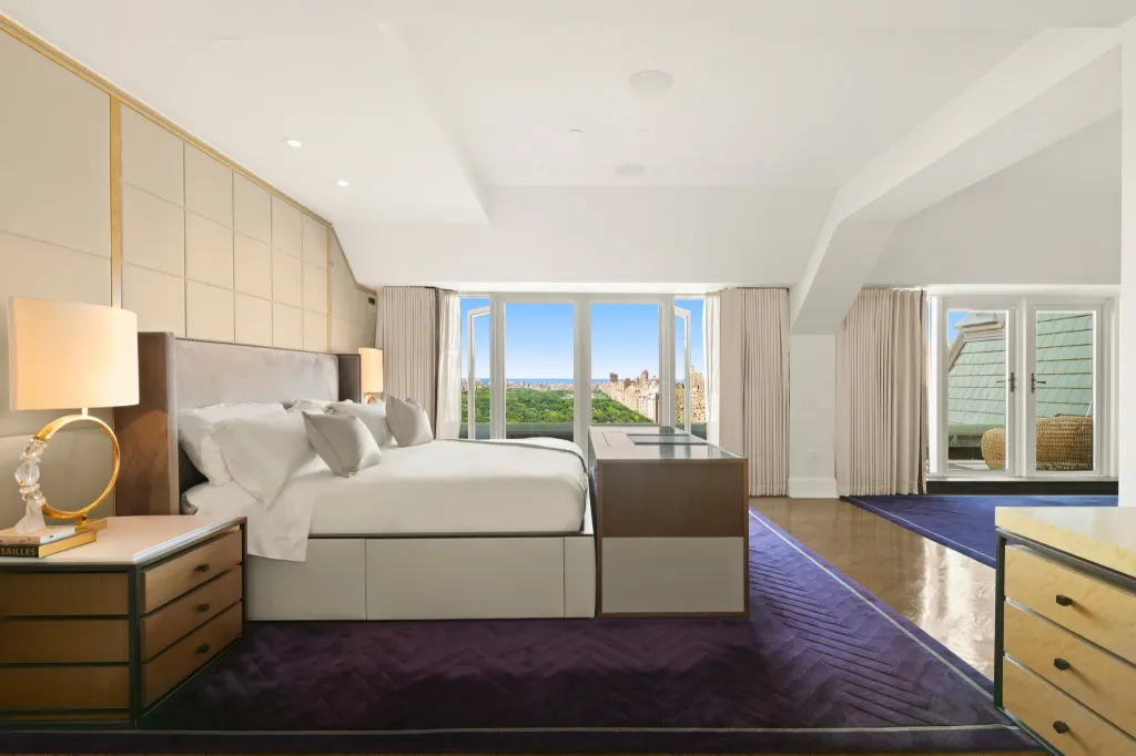 One of the bedrooms on offer.