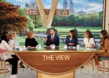 Tensions flare on ‘The View’ after Sunny Hostin claims Joy Behar ‘in love’ with JD Vance