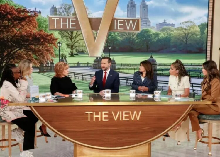 Tensions flare on ‘The View’ after Sunny Hostin claims Joy Behar ‘in love’ with JD Vance