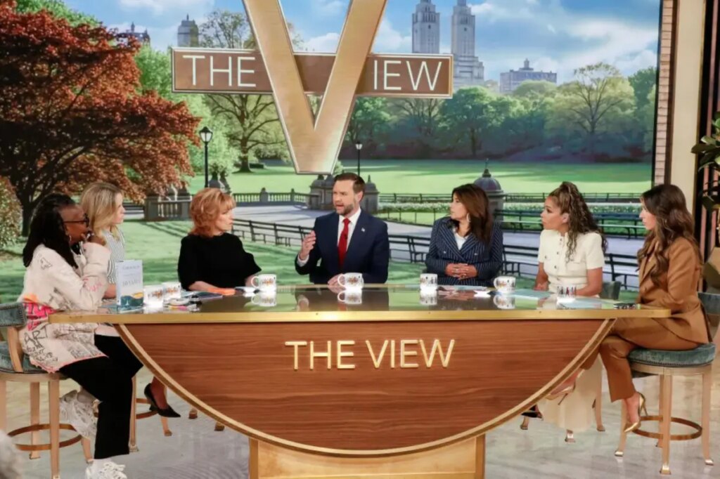 Tensions flare on ‘The View’ after Sunny Hostin claims Joy Behar ‘in love’ with JD Vance
