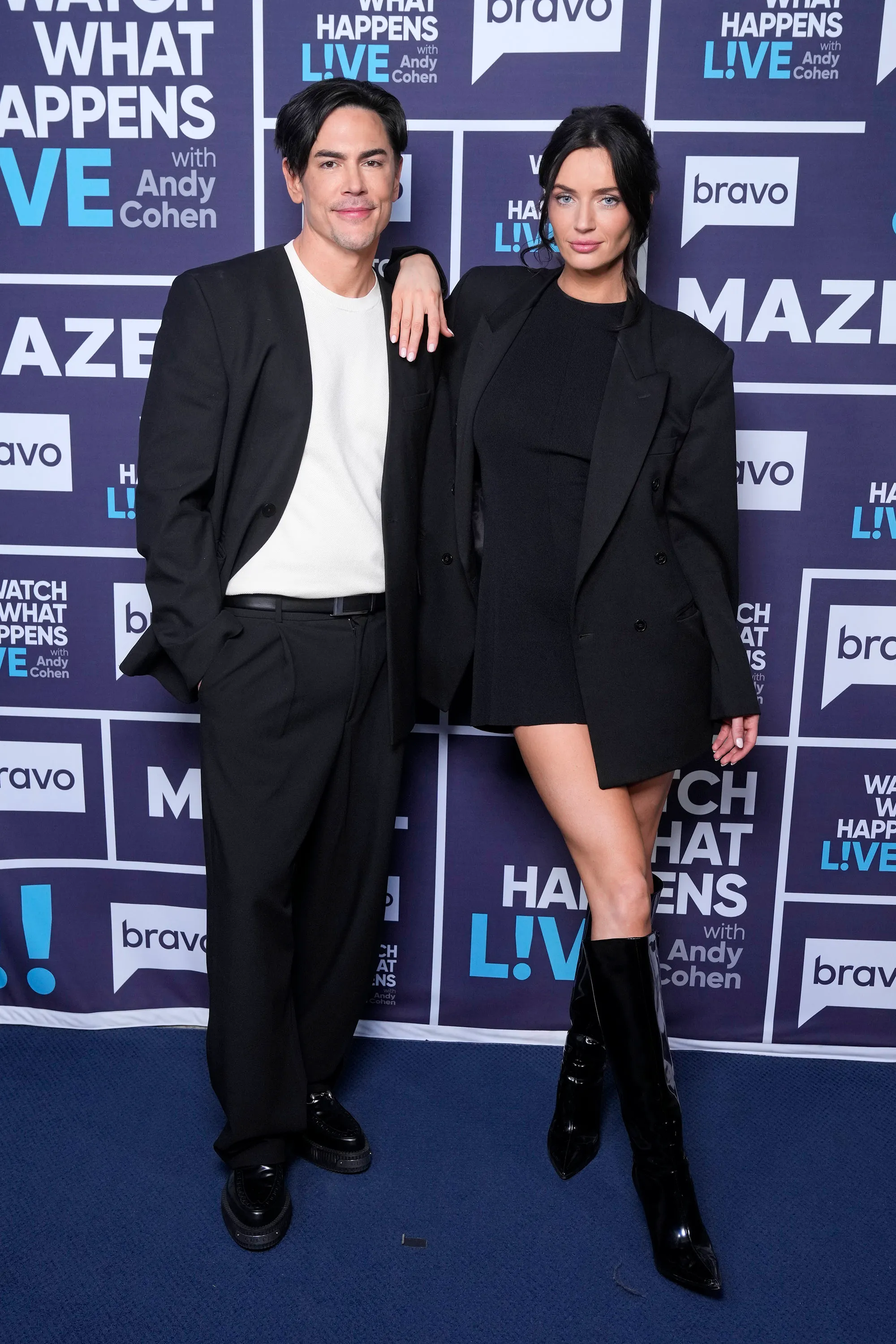 Tom Sandoval and Victoria Lee Robinson posing together.