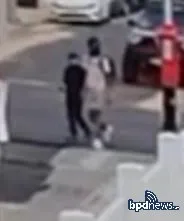 No arrests have been made, but police have released images and a short video of the juvenile suspects pacing around the area.