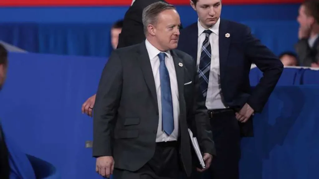 ‘I’m not crying!’ Sparks fly as Sean Spicer told to ‘go serve in Iran’ after defending war