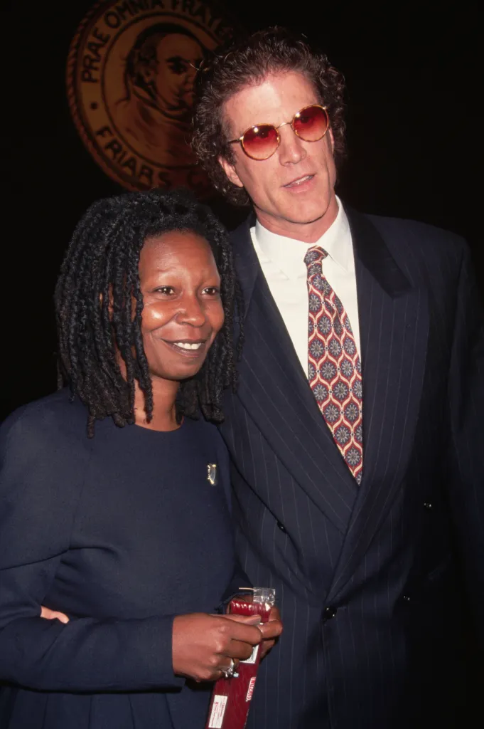 Whoopi Goldberg and Ted Danson at the New York Friars Club.