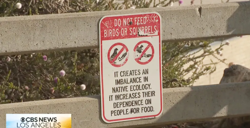 A sign reading