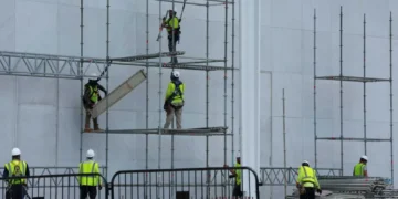 WATCH: Workers finally tear Donald Trump’s name off Kennedy Center