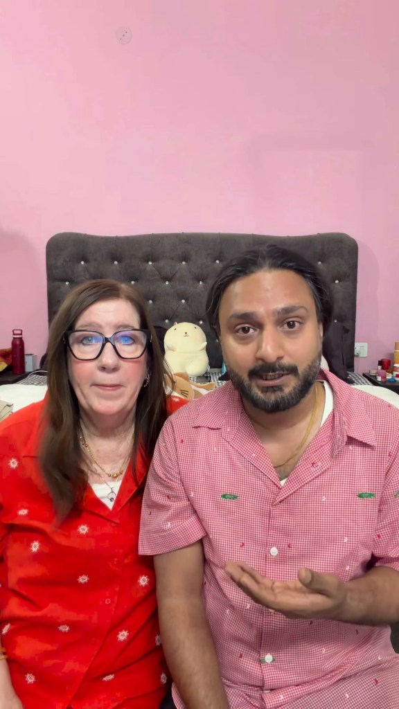 Jenny Slatten and Sumit Singh from 90 Day Fiancé.