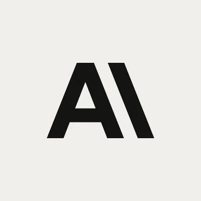 Logo for Anthropic, with an 'A' and a stylized 'I'.