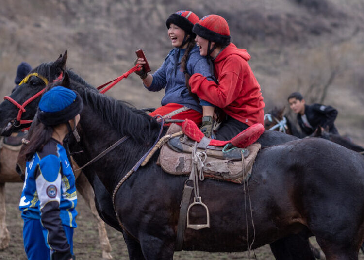 First Girls’ Polo Team Breaks With Tradition, but Keeps the Goat Carcass