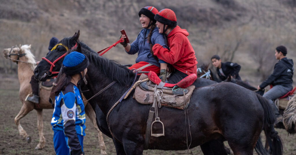 First Girls’ Polo Team Breaks With Tradition, but Keeps the Goat Carcass