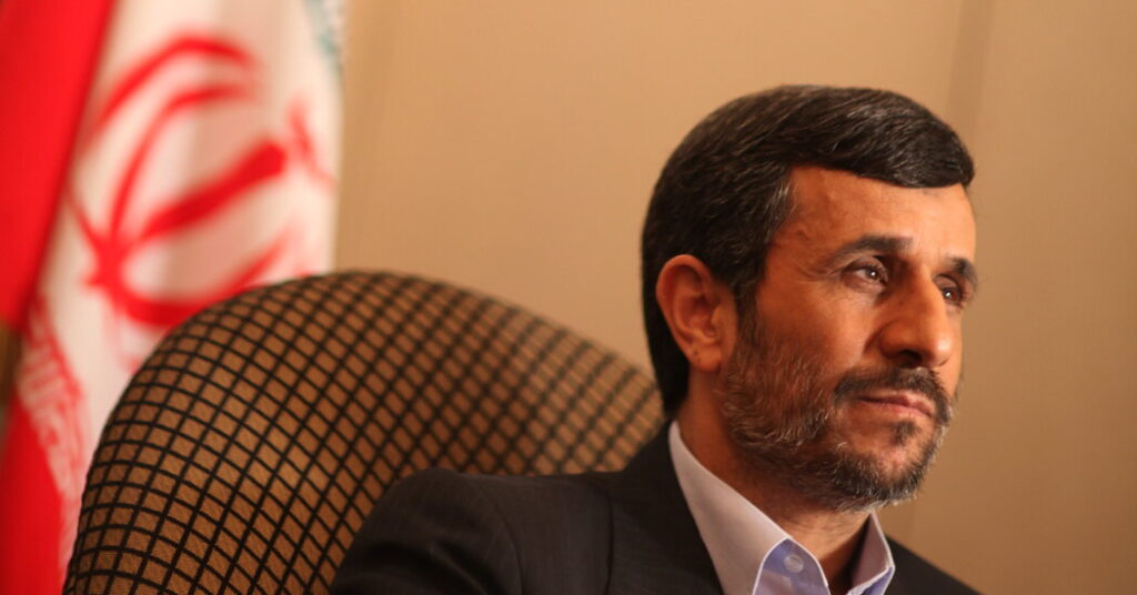 Inside Israel’s Secret Operation to Cultivate Ahmadinejad