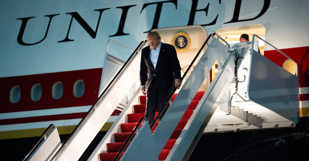 Inside the Rushed Effort to Get Trump His New Air Force One