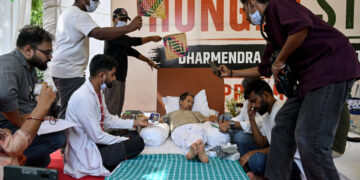 A 59-Year-Old Hunger Striker Joins a Gen Z Protest Movement in India