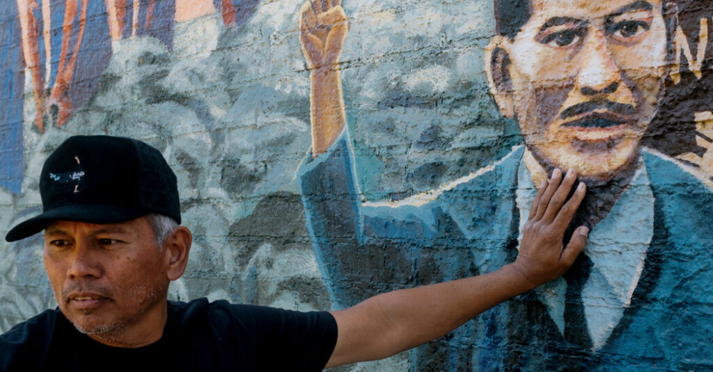 The Roller Skater Trying to Reframe the History of Farmworker Rights