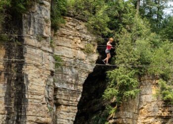 To Confront My Fear of Heights, I Crossed a Chasm on a Cable