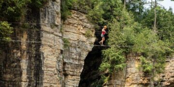 To Confront My Fear of Heights, I Crossed a Chasm on a Cable