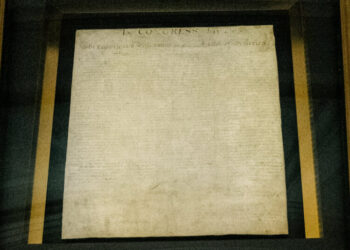 Once the Centerpiece of Celebration, a Faded Declaration Recedes